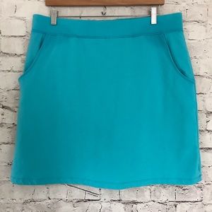 D&Co. Essentials Skort in Blue